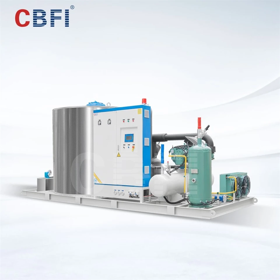 Industrial Cooling Power: CBFI 30-Ton Large-Scale Flake Ice Machine suppliers