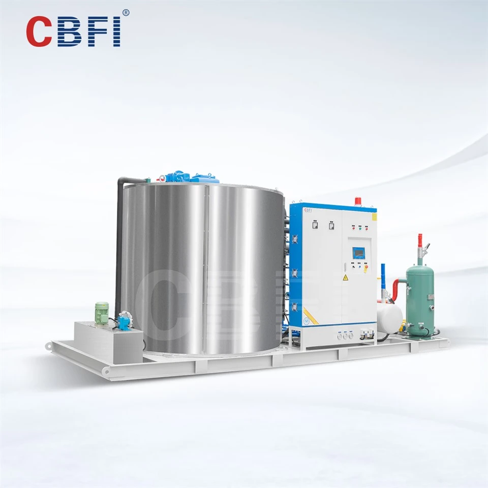 Công suất làm mát công nghiệp: Máy làm đá vảy quy mô lớn CBFI 30-Tấn
