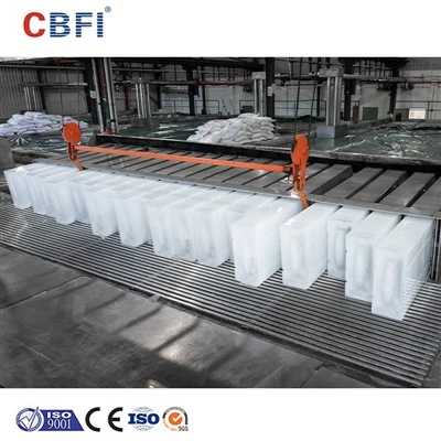 Máy làm đá khối nước mặn 60 tấn/ngày dành cho ngư nghiệp và bến cảng